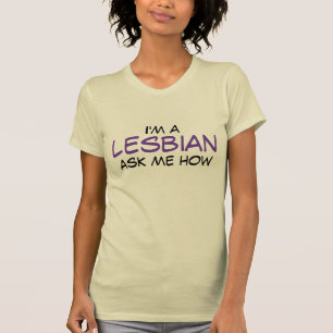 Ik ben lesbisch t-shirt