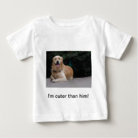 Ik ben leuker dan hij! - Golden Retriever Kleding