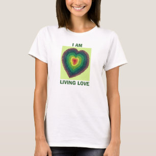 IK BEN LEVEN VAN LOVE Chakra Heart women's t-shirt