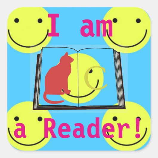 Ik ben lezer Sticker (Voorkant)