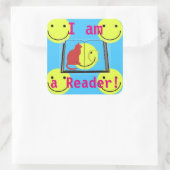 Ik ben lezer Sticker (Tas)