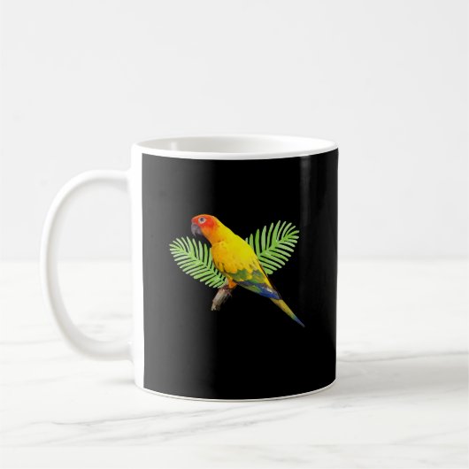 Ik ben liever bij mijn Conure-eigenaar Koffiemok (Links)