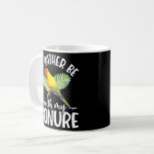 Ik ben liever bij mijn Conure-eigenaar Koffiemok (Voorkant links)