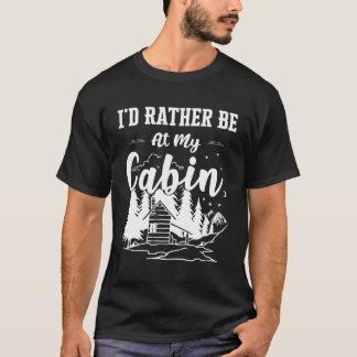 Ik ben liever bij mijn Schattigee cabinebezitters  T-shirt