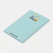 Ik ben liever boven Noord Aqua. Post-it® Notes (Schuin)