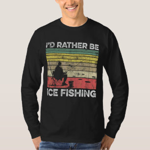 Ik ben liever Ice Gevist Fisher Rod Fi T-shirt