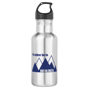 Ik ben liever in Buena Vista Colorado Mountain Waterfles