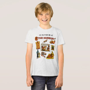 Ik ben liever in het museum Tri-Blend shirt