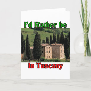 Ik ben liever in Toscane Kaart