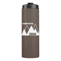 Ik ben liever in Zion National Park Utah Mountain