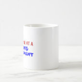 Ik ben liever op een vistoernooi koffiemok (Center)