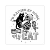 Ik ben liever thuis... 	rubberstempel (Afrduk)