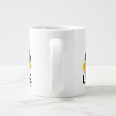 Ik ben Linux-gebruiker Extra Grote Beker (Achterkant)