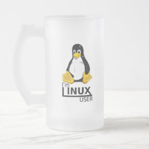 Ik ben Linux-gebruiker Matglas Bierpul