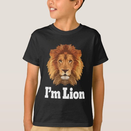 Ik ben Lion T-shirt (Voorkant)