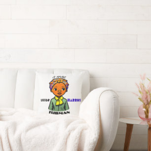 Ik ben Little Harriet Tubman Black History Kussen