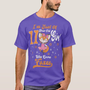 Ik ben maar een 11-jarig meisje dat van de foesver t-shirt