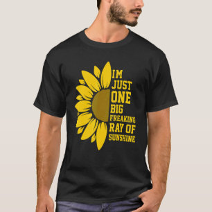 Ik ben maar één grote, frisse Ray van Sunshine Sun T-shirt