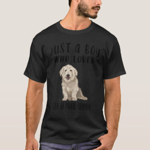 Ik ben maar een jongen die gek is op misdadige ter t-shirt