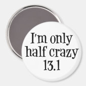 Ik ben maar half gek 13.1 magneet (Voorkant / Achterkant)