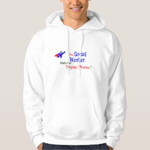 Ik ben maatschappelijk werker. Wat is jouw superkr Hoodie