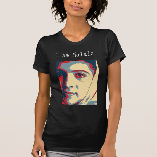 Ik ben Malala shirt (Voorkant)