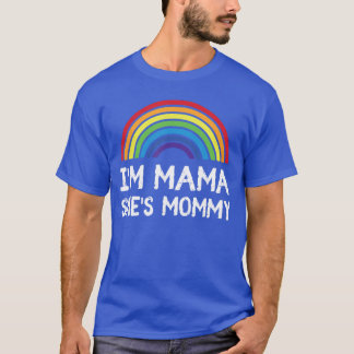 Ik ben mama, zij is mama Lesbische moeder cadeau G T-shirt