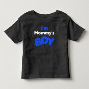 Ik ben mama's jongen kinder shirts