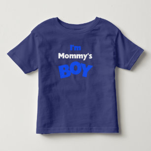 Ik ben mama's jongen kinder shirts