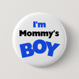 Ik ben mama's T-shirts en cadeautjes Ronde Button 5,7 Cm