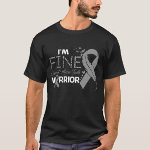 Ik ben Marie Tooth Warrior Awareness Fea T-shirt
