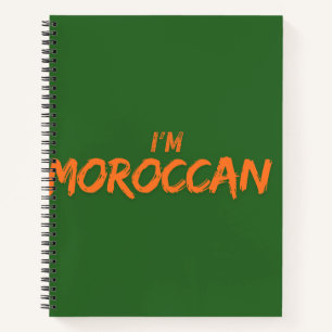 "Ik ben Marokkaans" Notitieboek - Trotse Marokkaan