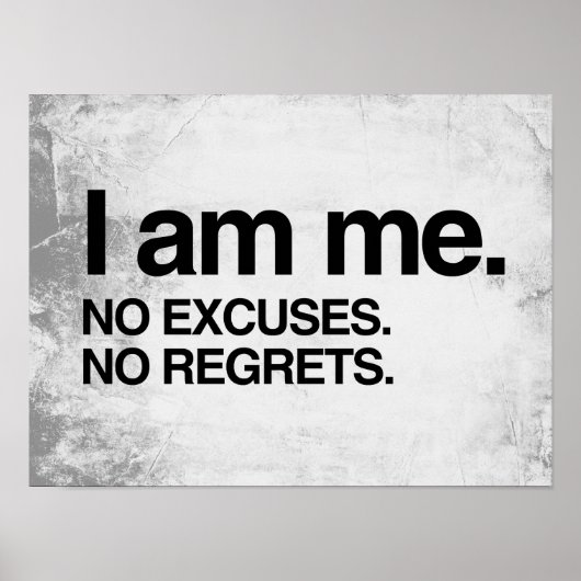 IK BEN ME POSTER (Voorkant)