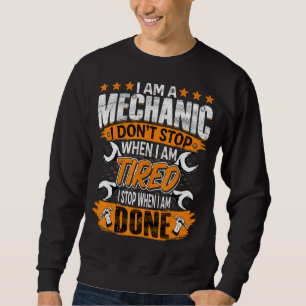 Ik ben Mechanic Garage Worker Auto Mechan Trui