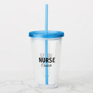 Ik ben medisch verpleegkundige en voeg alleen jouw acryl drinkbeker