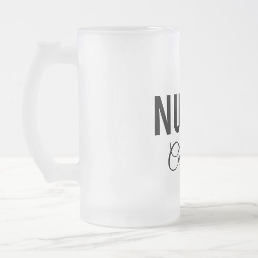 Ik ben medisch verpleegkundige en voeg alleen jouw matglas bierpul (Links)