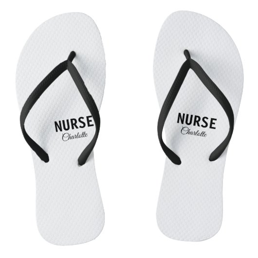 Ik ben medisch verpleegkundige en voeg alleen jouw teenslippers (Voetbed)