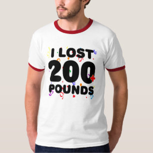 Ik ben meer dan 200 pond gegaan t-shirt