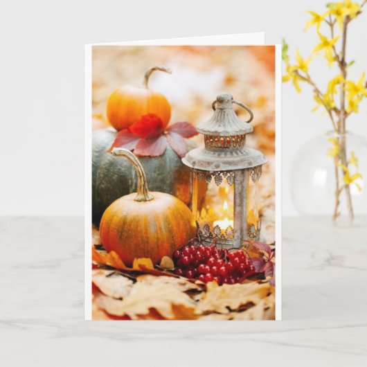 IK BEN "MEEST DANKFUL" VOOR THANKSGIVING **U* KAART (Gele Bloem)