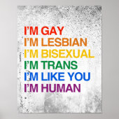 Ik ben mens zoals jij poster (Voorkant)