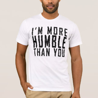 Ik ben menselijker dan jij t-shirt