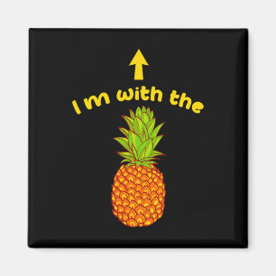 Ik ben met de sarcastische swinger van de ananas d magneet