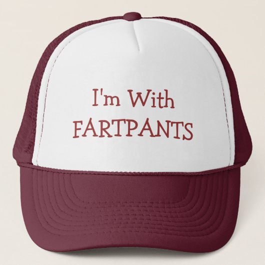 Ik ben met FARTPANTS pet (Voorkant)