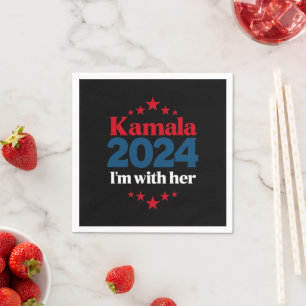 Ik ben met haar Kamala Stem op 2024 President Kama Servet