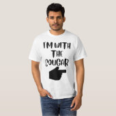 Ik ben met het Cougar T-shirt (Voorkant volledig)