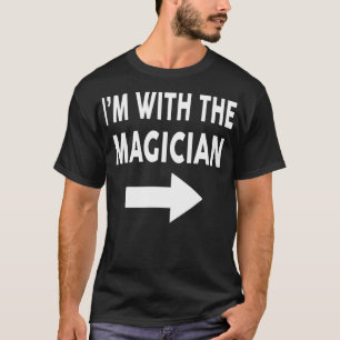 Ik ben met het MAGICIAANSE Halloween-kostuum T-shirt