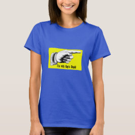 Ik ben met Pet'n stuitende geeldoos T-shirt