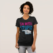 Ik ben met stommerd t-shirt (Voorkant volledig)