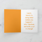 Ik ben met wie vreesde me kat Kaart echtscheiding (Binnen)