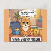 Ik ben met wie vreesde me kat Kaart echtscheiding (Voorkant)